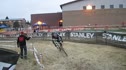 USGP Bend Day 2- Leaders heading up stairs towards last lap bell