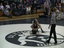 145 lbs start of match Dustin Grubbs Biglerville vs Justin Rhodes Reynolds