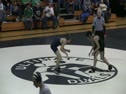 132 lbs.  Jimmy Miller  Brookville  vs  Andrew Sutton Pen Argyl