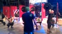 5 Ring Hand Stand, 10 OH Squats 15 pull-ups