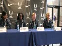 Maggie Vessey USA Women 1st Place SMR Press Conference Penn Relays 2012