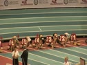 Senior Women 60m Hurdles Heat 1