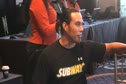 Apolo Ohno after completing first marathon at ING New York City Marathon 2011