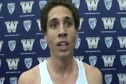 Cameron Levins after 13:42 NCAA auto and meet record at 2012 UW Invitational