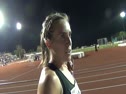 Julie Culley pleased after getting big 5k PR and A standard at 2012 Payton Jordan Invite