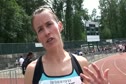 Malindi Elmore kicking down for win at Harry Jerome International Track Classic 2011