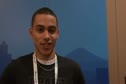 Ohio's Donovan Robertson psyched for 60m hurdles before 2012 Brooks PR Invitational