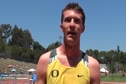Steve Finley, 1st steeplechase at 2011 UCLA-Oregon Dual Meet