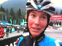 Sam Schultz Post Race Champery