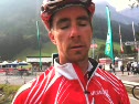 Todd Wells before Champery