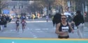 2010 NYC Half Marathon Finishers Top 3 Women Finishers (alternate view)
