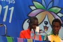 Abel Kirui talks about where he lives and trains in Kenya at Daegu 2011 World Champs