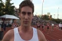 Adam Green after the steeple at the 2011 Payton Jordan Invitational