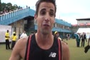 Adrian Blincoe after 3k at 2010 London Diamond League