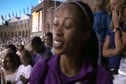 Allyson Felix after 200 victory at 2010 Stockholm Diamond League