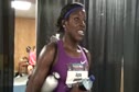 Alysia Johnson after a 159 800 Semi 2010 USATF Championships