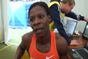 Amantle Montsho after 400 at 2010 London Diamond League