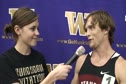 Andrew Berberick after mile at 2011 Flotrack Husky Classic