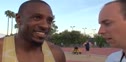 Angelo Taylor and the WR interview by Michael Stember at 2010 ASU Sun Angel Classic
