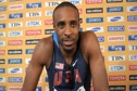 Angelo Taylor qualifies for 400H finals at Daegu 2011 World Championships Day 4 Interviews