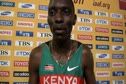 Asbel Kiprop qualifying for 1500 final at Daegu 2011 World Track Championships