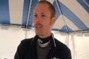 BYU lone mustache at NCAA XC 2011