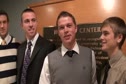 BYU men at Blue Carpet before NCAA XC 2011