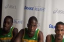Baylor men 4x00 champs 2011 Drake Relays