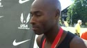 Bernard Lagat gives Wheating the news and compares both finals at USATF Outdoor Championships 2011