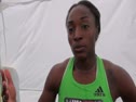 Bianca Knight PRs in 200 prelim after 3 years at USATF Outdoor Championships 2011