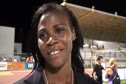 Blessing Okagbare after LJ and 200 at 2010 Lignano