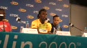 Bolt comments on the 400 and being knighted IAAF World Champs Press Conference