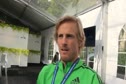 Brett Gotcher in NYC before NYRR 5k Dash to Finish 2011