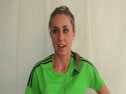 Brianna Felnagle after qualifying to 1500m final at USATF Outdoor Championships 2011