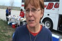 Candy Mackel the Dayton tailgate leader hooking it up