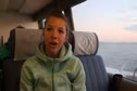 Karly Hamric after slight 1500 PR 4:13 at Victoria International Track Classic 2011