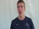 Cas Loxsom after 800 semis at USATF Outdoor Championships 2011