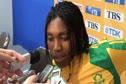 Caster Semenya talks about Nelson Mandela's influence in her career at Daegu 2011 World Track Championships