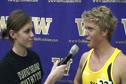 Chad Hall after doubling at 2011 Flotrack Husky Classic