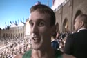 Chris Solinsky after #2 US All-time 5k 1255 at 2010 Stockholm Diamond League