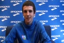 Chris Walden before mile 2011 Brooks PR Invite