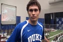Curtis Beach Duke after day 1 Hep 2011 NCAA Indoors