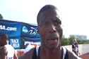 Curtis Mitchell A&M after qualifying for 100 2010 NCAA West Preliminary
