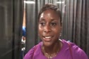 Damu Cherry after 1st round 100H 2010 USATF Championships