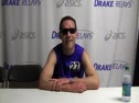 Dan Bonthius after Masters 800 2011 Drake Relays