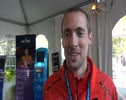 Dathan Ritzenhein talks about training group structure to trials after 3rd place at NYRR Dash to the Finish 5k 2011