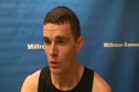 David McCarthy runs 3:57.86 at Wanamakwer Mile in Millrose Games 2012