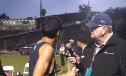David Torrence post-race