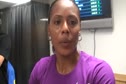 Debbie Dunn after winning her 400 Semi 2010 USATF Championships