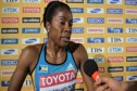 Debbie Ferguson thinking she did not qualify to the 200 final at Daegu 2011 World Track Championships
